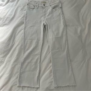 Madewell Cali Demi-Boot Jeans with Raw Hem